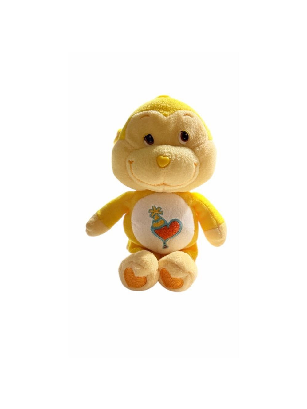 Care Bears Cousins Playful Heart Monkey Plush Yellow Vintage 2004 - Picture 2 of 11